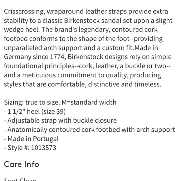 NWOT-BIRKENSTOCK/PAPILLIO Lola Leather Sandal 37 - Picture 5 of 8